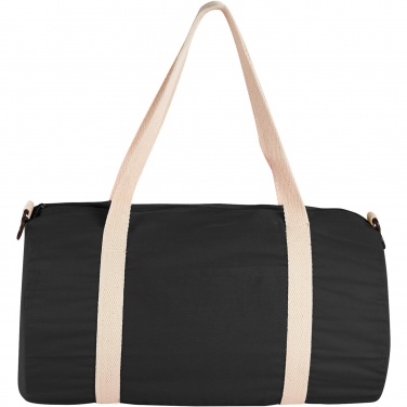 Logo trade promotional merchandise picture of: Cochichuate cotton barrel duffel bag 25L
