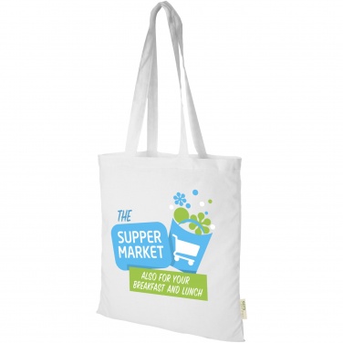 Logotrade promotional giveaway picture of: Orissa 100 g/m² organic cotton tote bag 7L