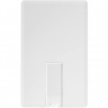 Logotrade promotional item picture of: Slim card-shaped 4GB USB flash drive