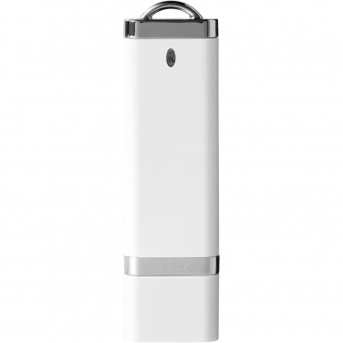 Logo trade corporate gifts image of: Flat 4GB USB flash drive