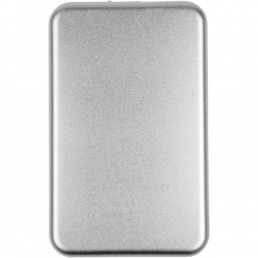 Logo trade promotional merchandise image of: Bask 4000 mAh solar power bank