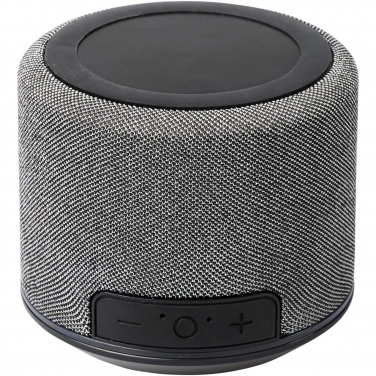 Logotrade promotional merchandise photo of: Fiber 3W wireless charging Bluetooth® speaker