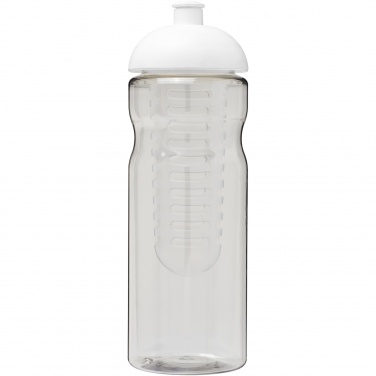 Logo trade corporate gift photo of: H2O Active® Base 650 ml dome lid sport bottle & infuser