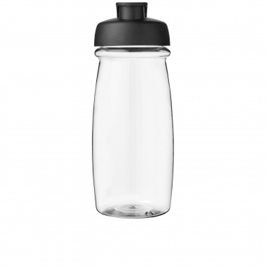 Logo trade corporate gifts image of: H2O Active® Pulse 600 ml flip lid sport bottle