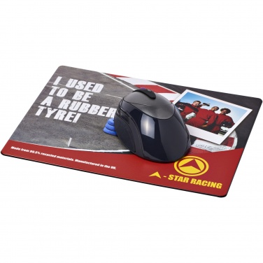 Logo trade advertising products picture of: Brite-Mat® mouse mat with tyre material