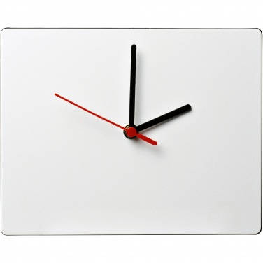 Logo trade promotional gifts image of: Brite-Clock® rectangular wall clock