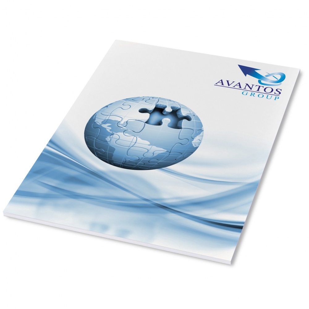 Logotrade promotional merchandise photo of: Desk-Mate® A4 notepad wrap over cover