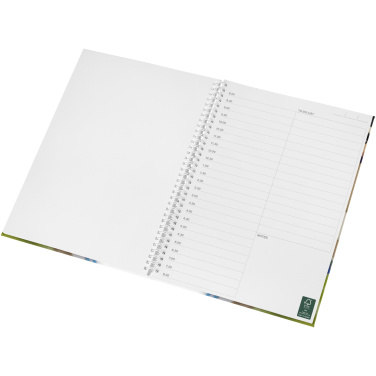 Logotrade promotional gift picture of: Wire-o A4 notebook hard cover
