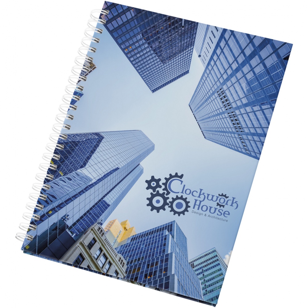 Logotrade promotional products photo of: Wire-o A5 notebook hard cover