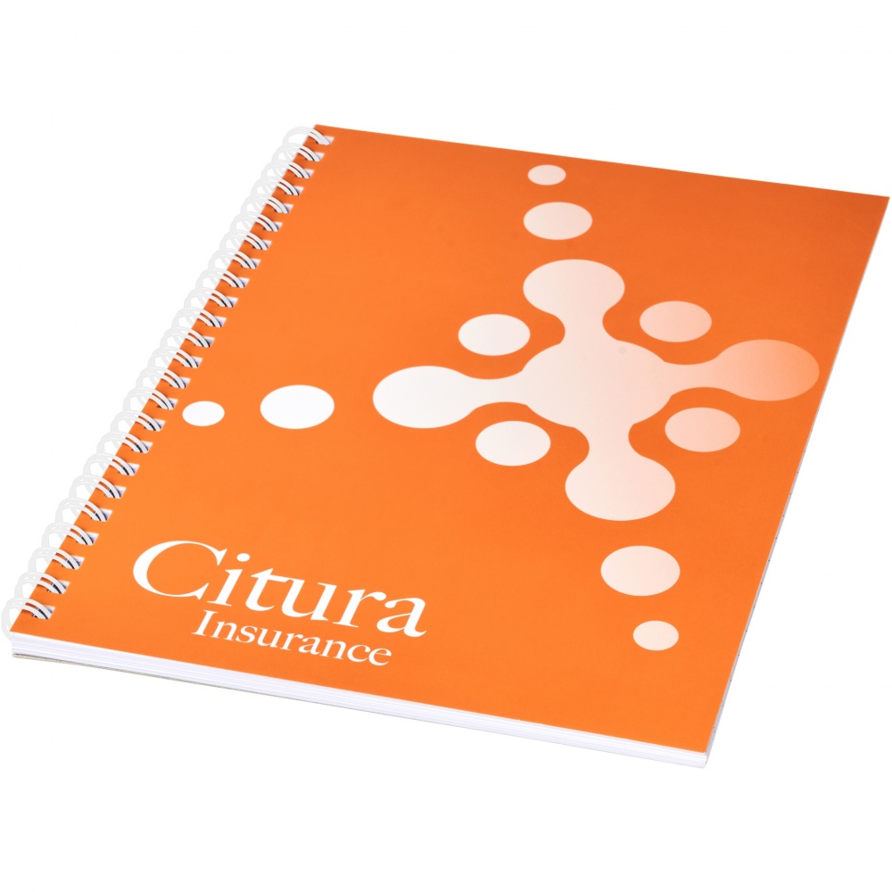 Logo trade promotional gifts image of: Desk-Mate® A4 notebook