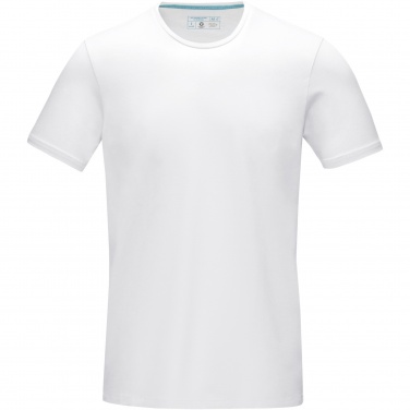 Logo trade advertising products image of: Balfour short sleeve men's organic t-shirt