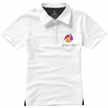 Logo trade promotional products picture of: Markham short sleeve women's stretch polo