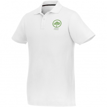 Logo trade business gifts image of: Helios short sleeve men's polo