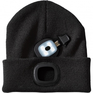Logo trade corporate gift photo of: Mighty LED knit beanie