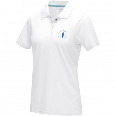 Logotrade promotional product image of: Graphite short sleeve women’s organic polo