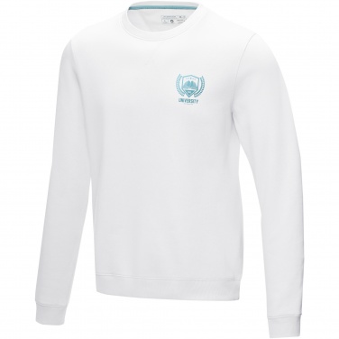 Logo trade promotional product photo of: Jasper men’s organic recycled crewneck sweater