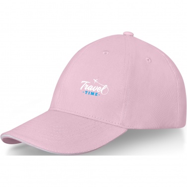 Logotrade promotional giveaway image of: Darton 6 panel sandwich cap