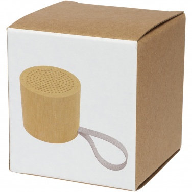 Logo trade corporate gifts image of: Lako bamboo Bluetooth® speaker 