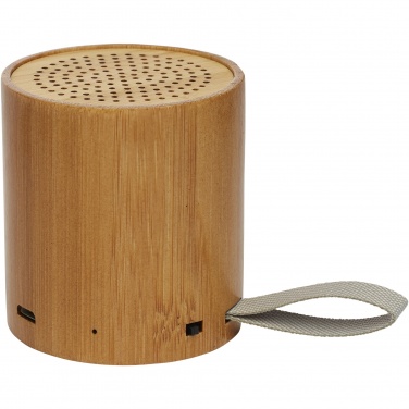 Logo trade promotional item photo of: Lako bamboo Bluetooth® speaker 