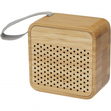 Logo trade promotional giveaways image of: Arcana bamboo Bluetooth® speaker