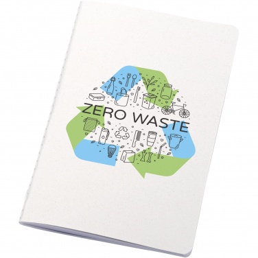 Logo trade promotional items image of: Fabia crush paper cover notebook