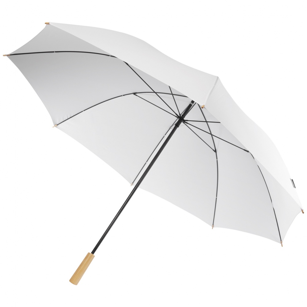 Logo trade corporate gift photo of: Romee 30'' windproof recycled PET golf umbrella