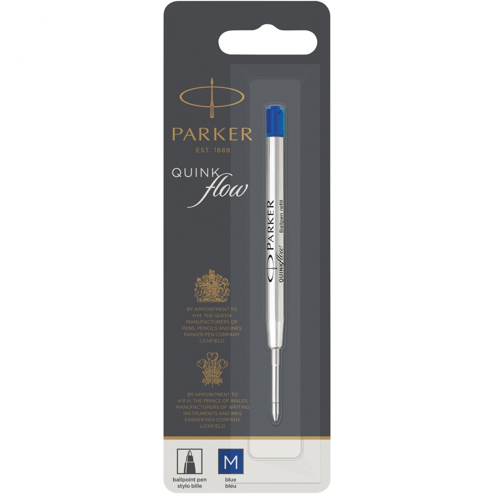 Logo trade promotional merchandise image of: Parker Quinkflow ballpoint pen refill