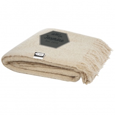 Logo trade promotional merchandise picture of: Ivy GRS certified RPET blanket