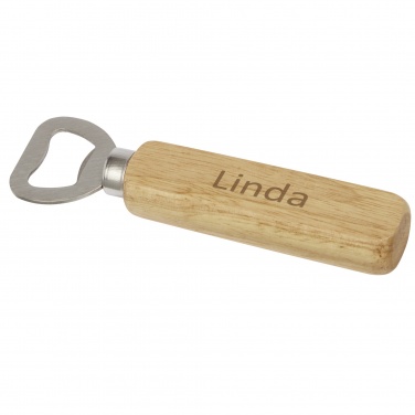 Logo trade corporate gift photo of: Brama wooden bottle opener