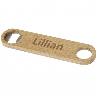Logotrade promotional gift image of: Origina wooden bottle opener