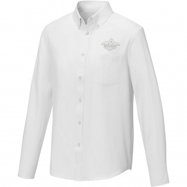 Logo trade corporate gift photo of: Pollux long sleeve men's shirt