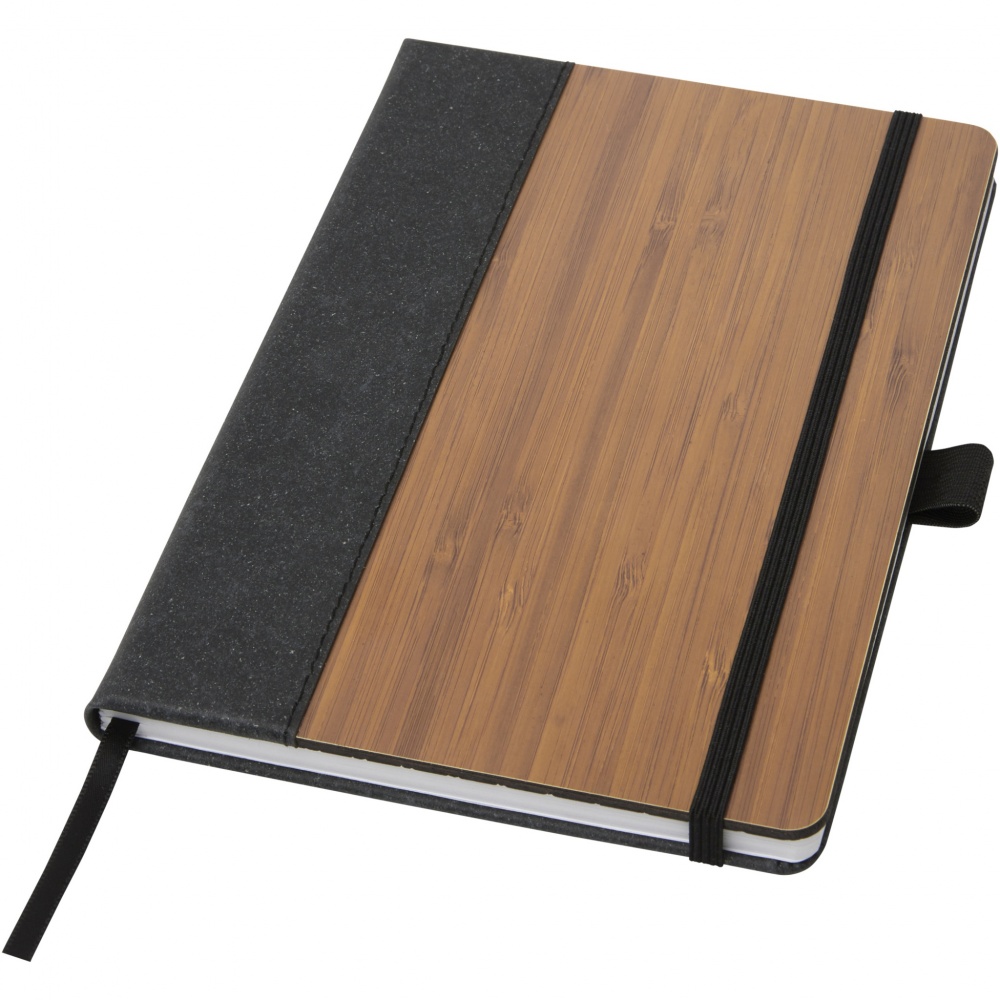Logo trade promotional giveaways image of: Note A5 bamboo notebook