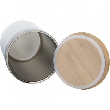 Logo trade corporate gifts picture of: Lagan 300 ml stainless steel tumbler with bamboo lid