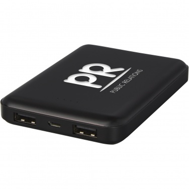 Logotrade promotional giveaway picture of: Gleam 5000 mAh ultra slim light-up power bank