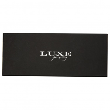 Logo trade promotional gift photo of: Tactical Dark duo pen gift box