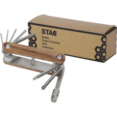 Logotrade promotional gifts photo of: Fixie 8-function wooden bicycle multi-tool