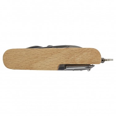 Logo trade advertising product photo of: Richard 7-function wooden pocket knife