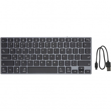 Logo trade promotional products image of: Hybrid performance Bluetooth keyboard - QWERTY