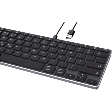 Logo trade advertising product photo of: Hybrid performance Bluetooth keyboard - QWERTY