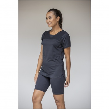 Logotrade promotional product image of: Borax short sleeve women's GRS recycled cool fit t-shirt