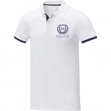Logo trade promotional items picture of: Morgan short sleeve men's duotone polo