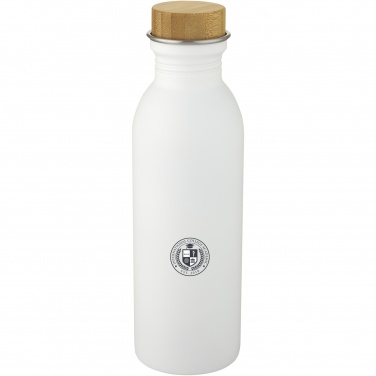 Logo trade promotional giveaways image of: Kalix 650 ml stainless steel water bottle