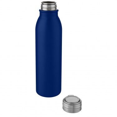 Logo trade promotional gift photo of: Harper 700 ml stainless steel water bottle with metal loop