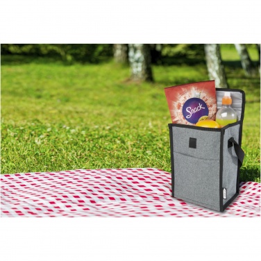 Logo trade promotional giveaways image of: Reclaim 4-can GRS RPET cooler bag 5L