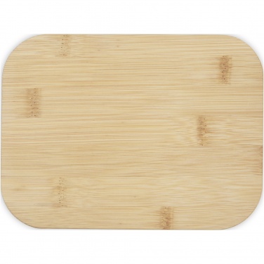 Logotrade promotional merchandise photo of: Roby glass lunch box with bamboo lid