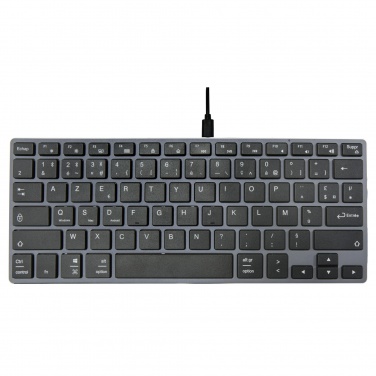 Logotrade promotional merchandise photo of: Hybrid performance Bluetooth keyboard - AZERTY