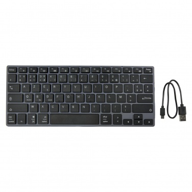 Logo trade corporate gifts image of: Hybrid performance Bluetooth keyboard - AZERTY