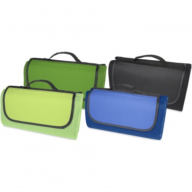 Logo trade promotional item photo of: Salvie recycled plastic picnic blanket