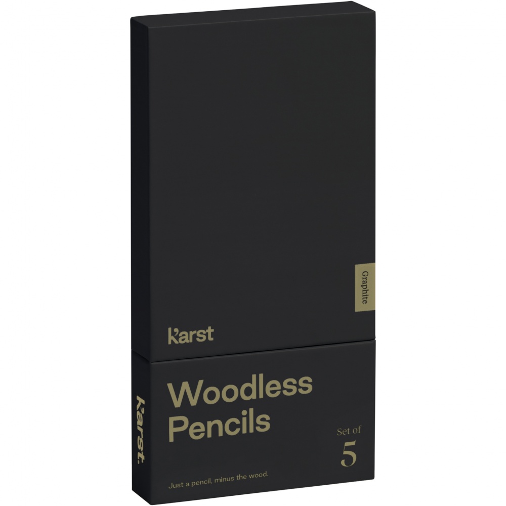 Logotrade promotional merchandise picture of: Karst® 5-pack 2B woodless graphite pencils