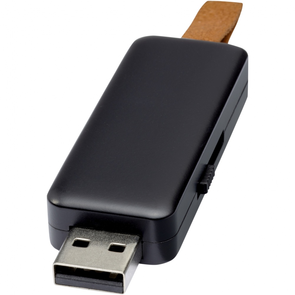 Logo trade promotional product photo of: Gleam 8GB light-up USB flash drive